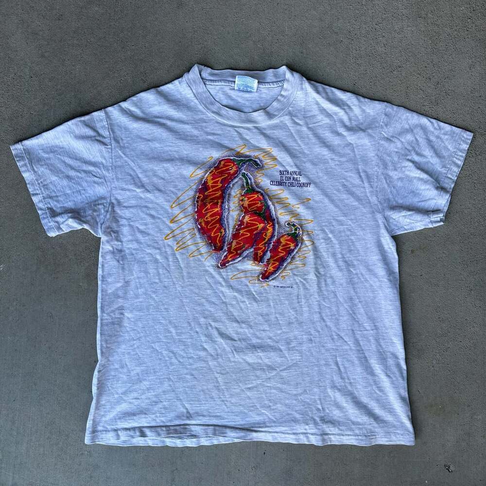 Vintage late 1980's EL Con Mall Chili Cookoff Size Large